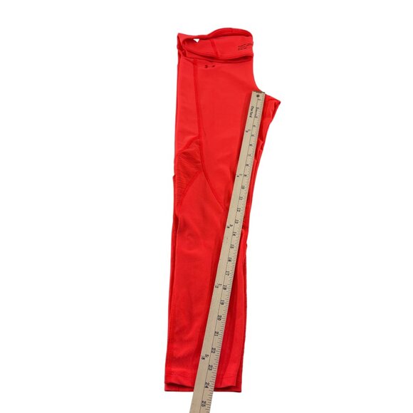 Under Armour Women's HeatGear Compression Leggings Orange Size M - Picture 5 of 6